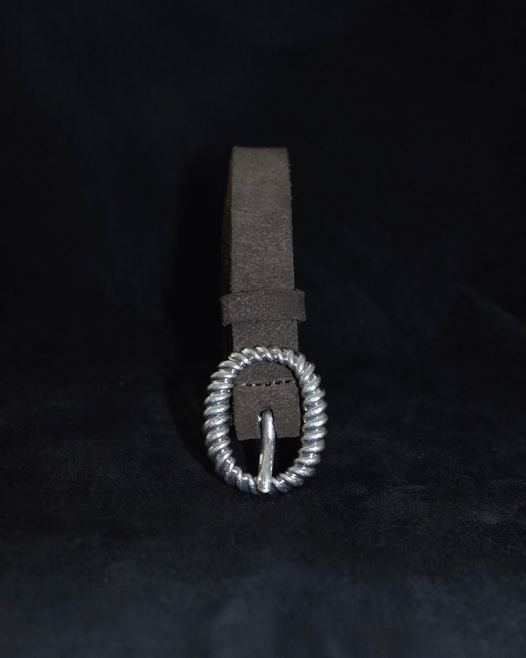 ROPE SUEDE - CHARCOAL BROWN