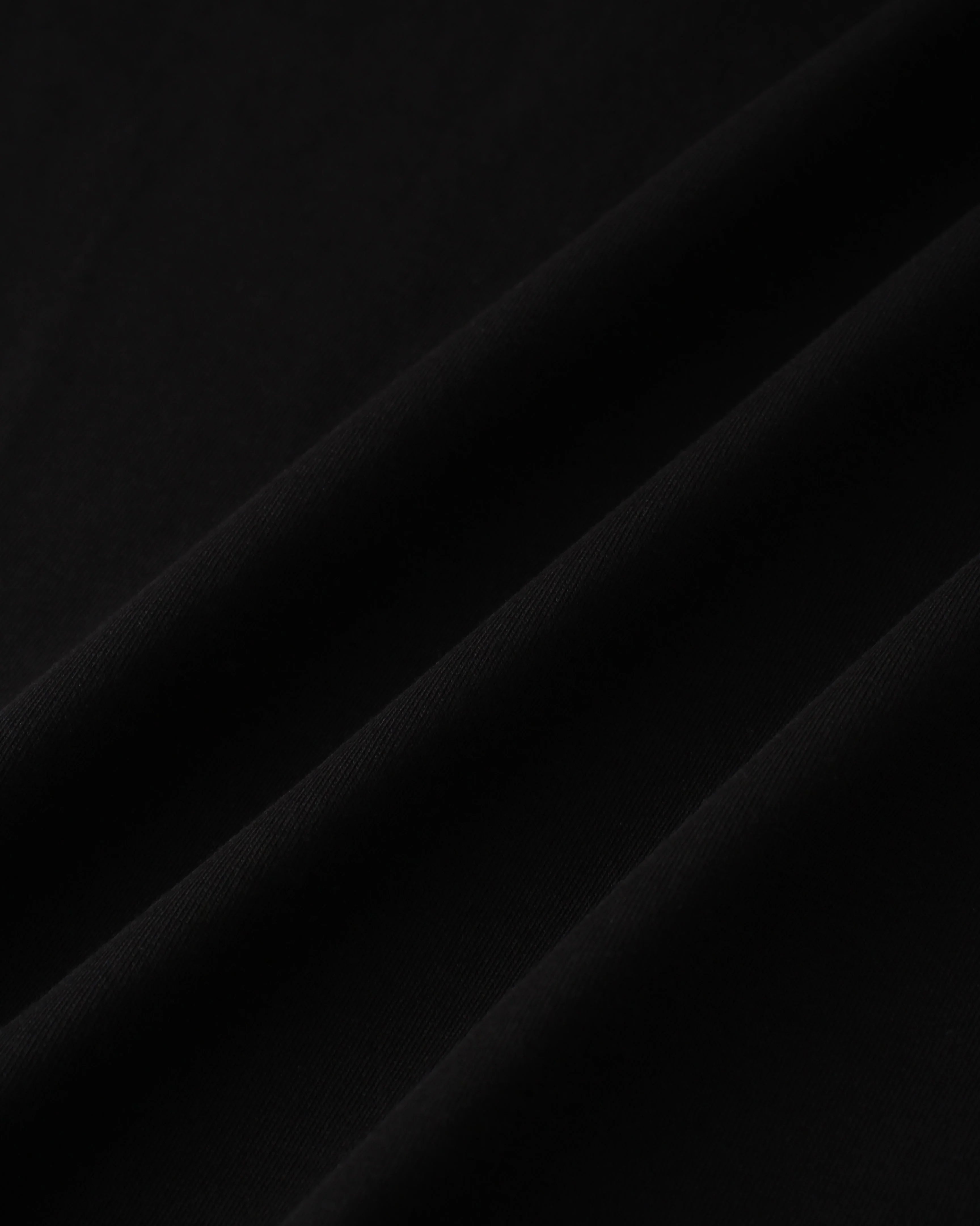 black Tee shirt fabric showcase