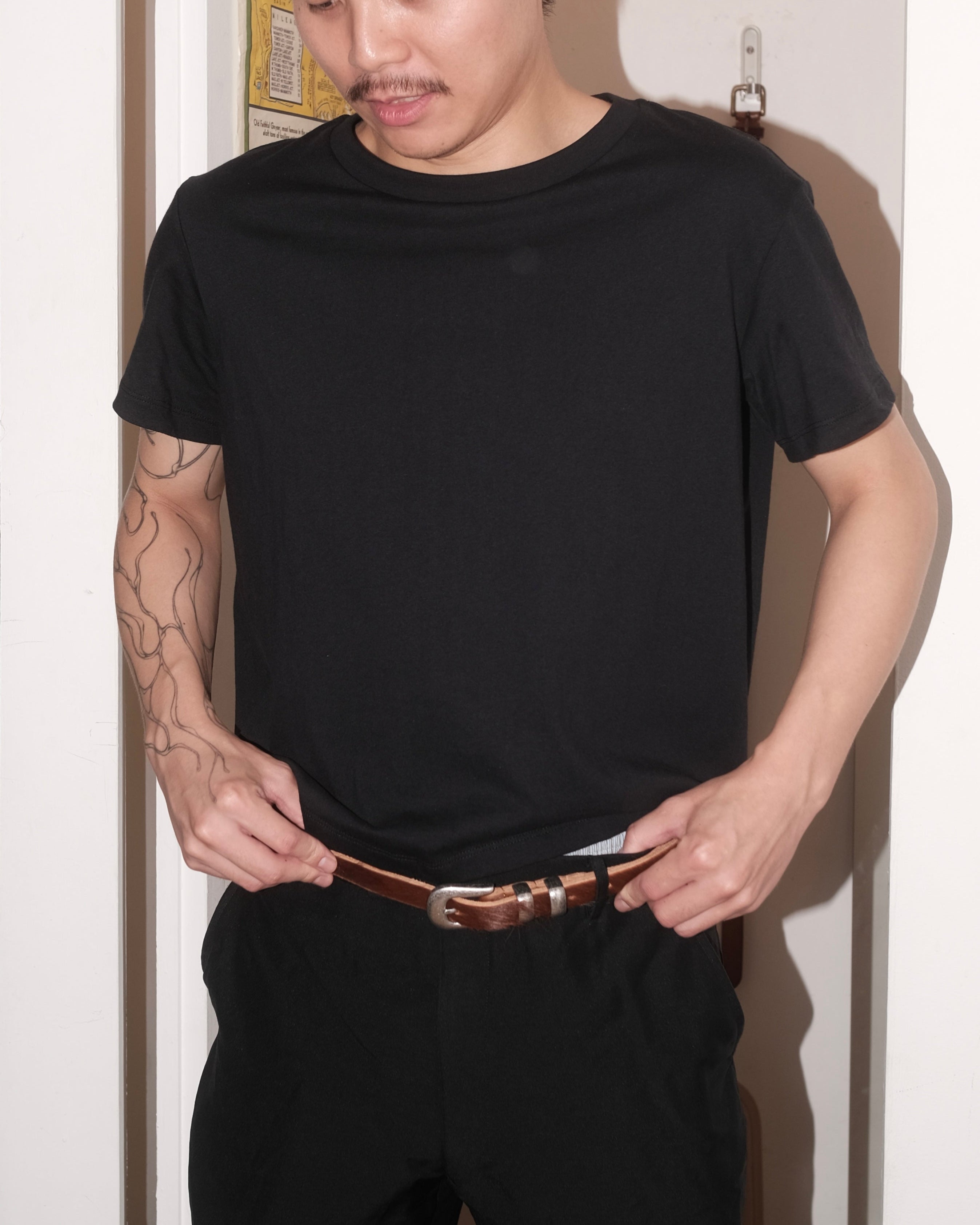 ARCHY | SHORT SLEEVE CROPPED TEE 3-PACK | BLACK