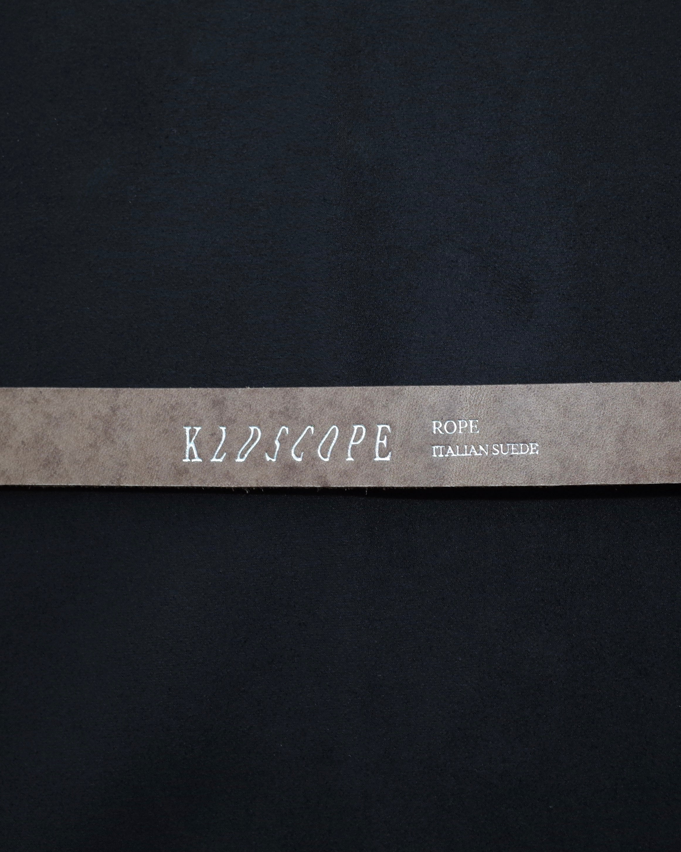 ROPE SUEDE - SAND GREY