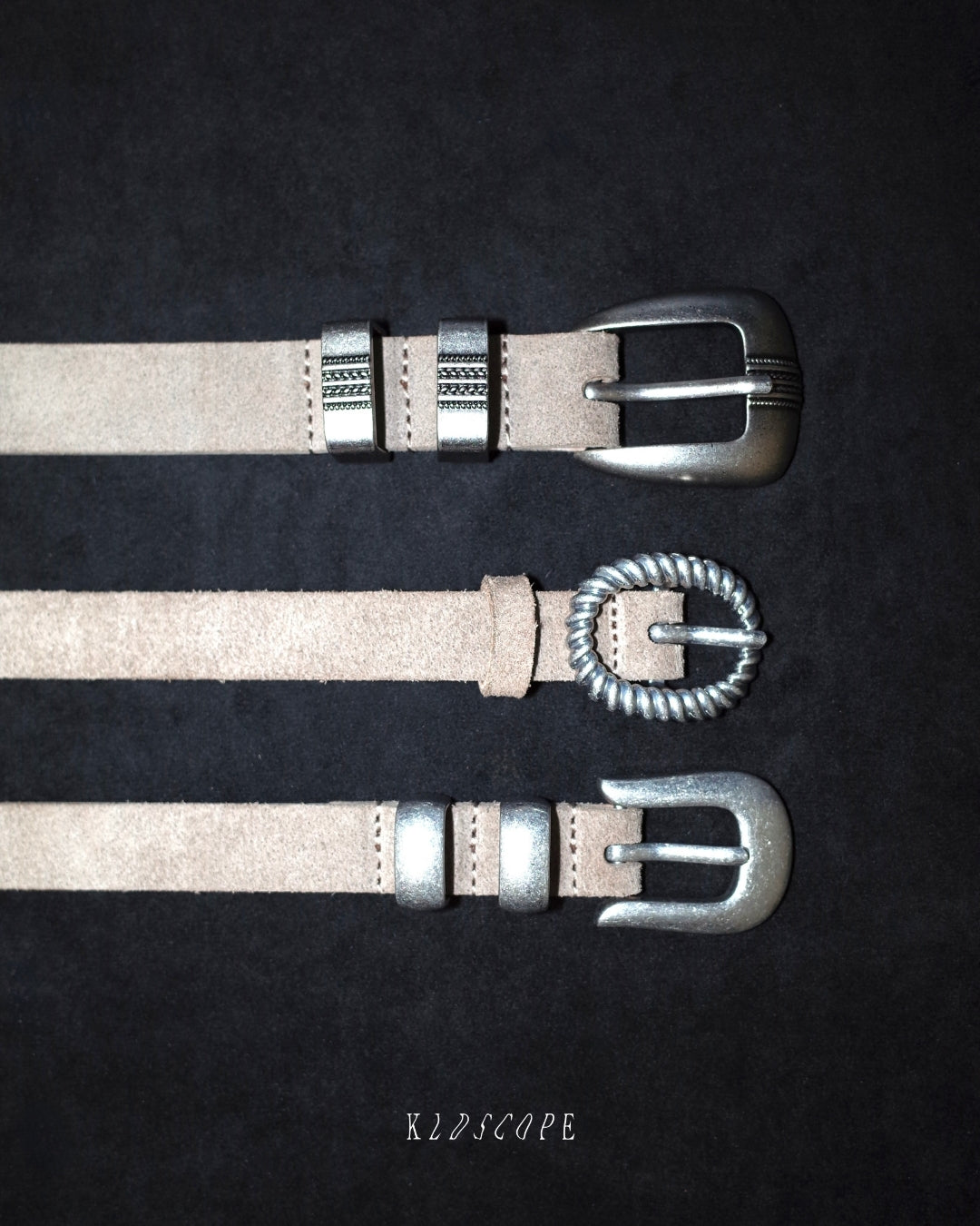 ROPE SUEDE - SAND GREY