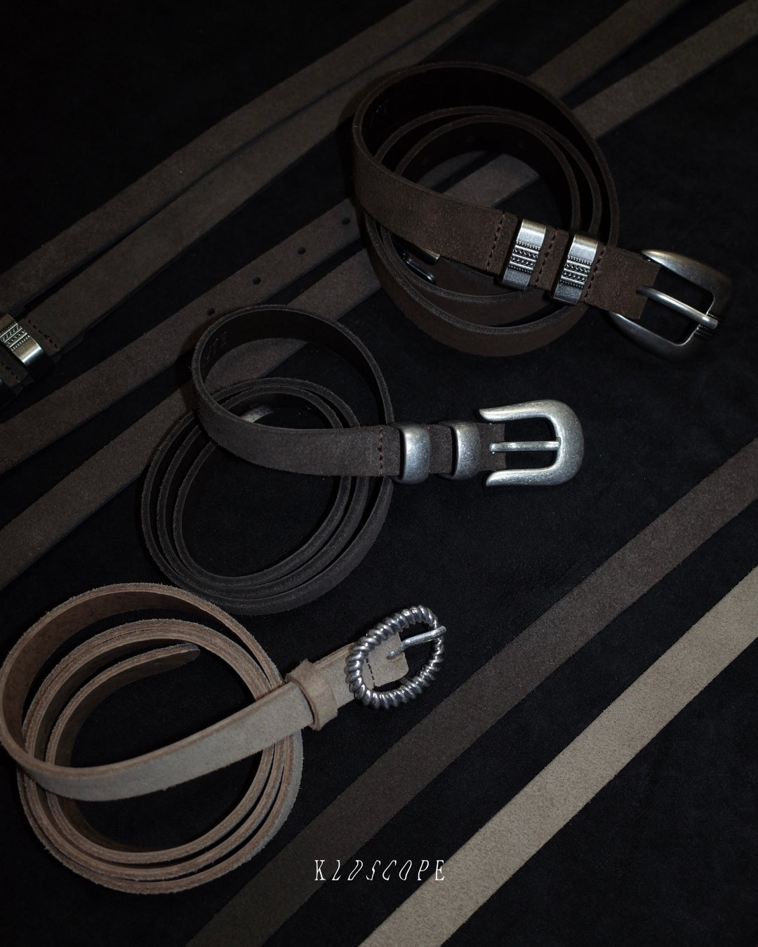 ROPE SUEDE - SAND GREY