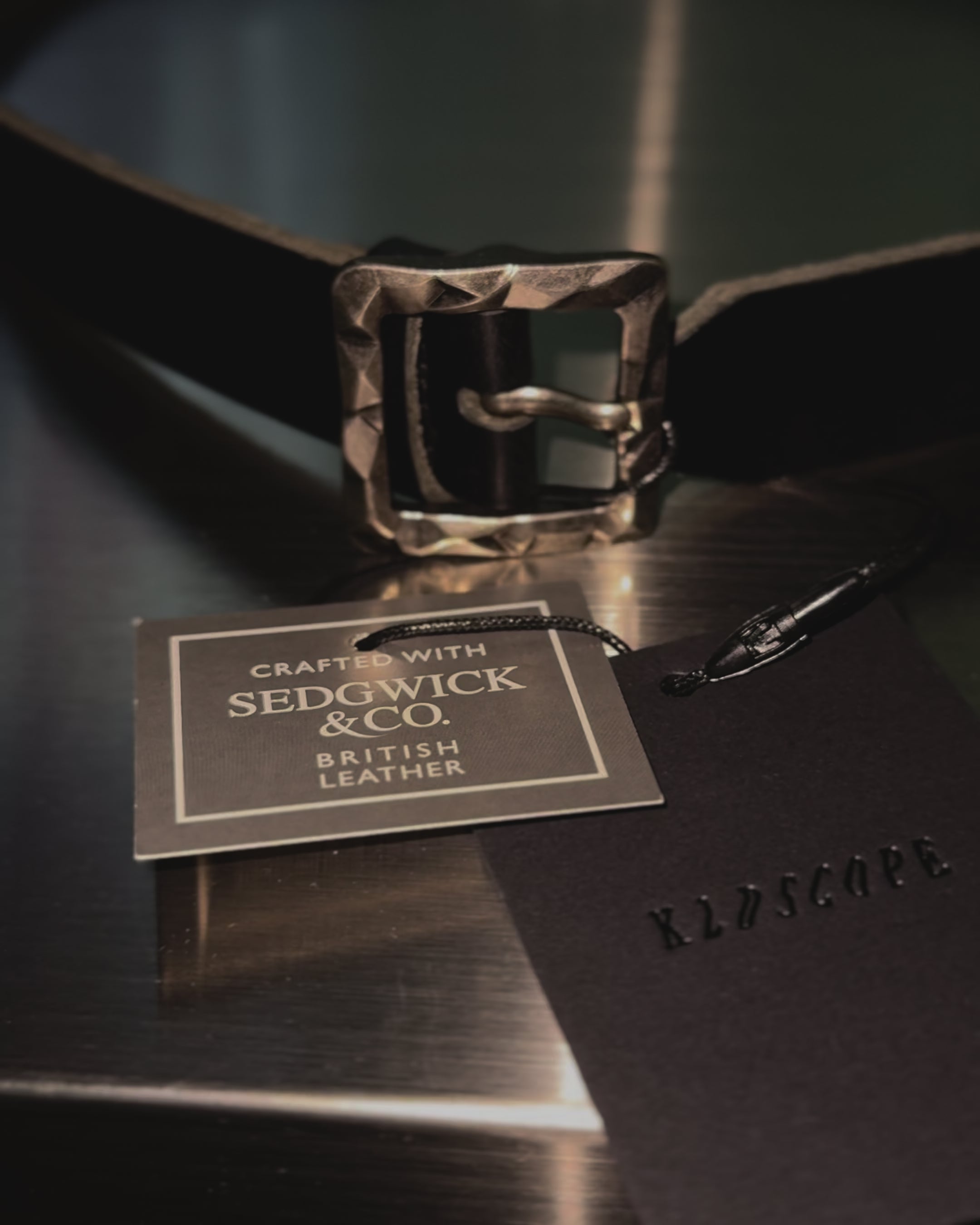 SAINT | WESTERN BELT | BRITISH BRIDLE LEATHER