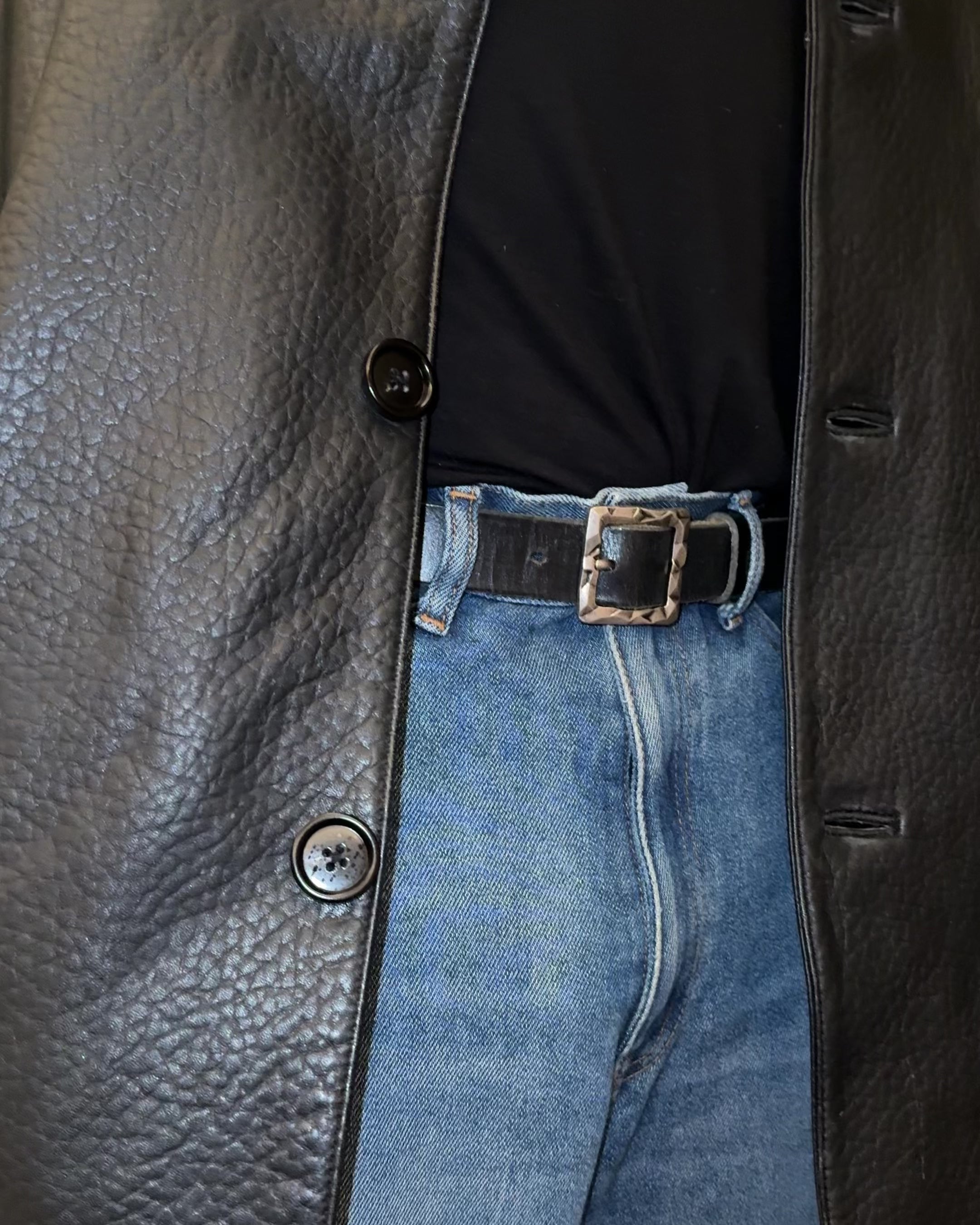 SAINT | WESTERN BELT | BRITISH BRIDLE LEATHER